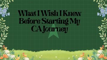 "What I Wish I Knew Before Starting My CA Journey" - Scanner Adda