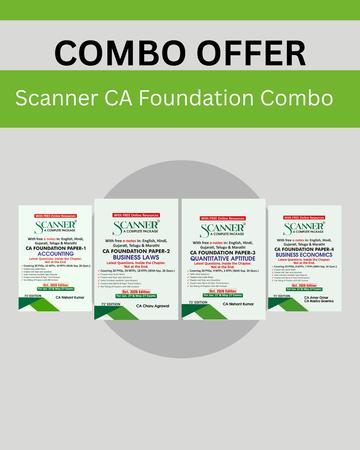 CA Foundation Combo For Jan. 27 & May.27 Exams
