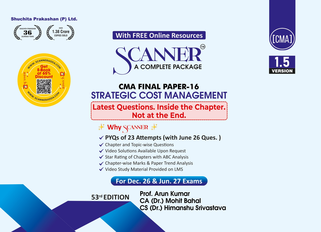 CMA Final Paper - 16 Strategic Cost Management for Dec.26, Jun.27