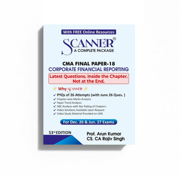 CMA Final Paper - 18 Corporate Financial Reporting For Dec. 26 &amp; Jun. 27 Exams