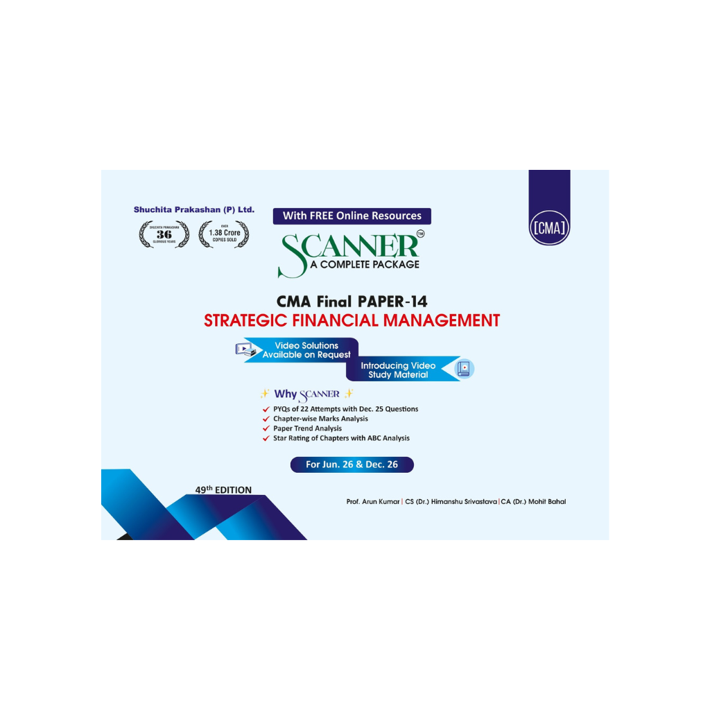 CMA Final Paper - 14 Strategic Financial Management Jun'26, Dec'26