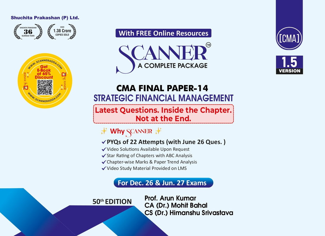 CMA Final Paper - 14 Strategic Financial Management for Dec.26, Jun.27