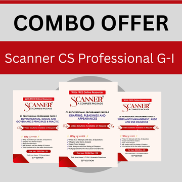 CS Professional Group 1 Combo For Jun. 26, Dec. 26 Exams