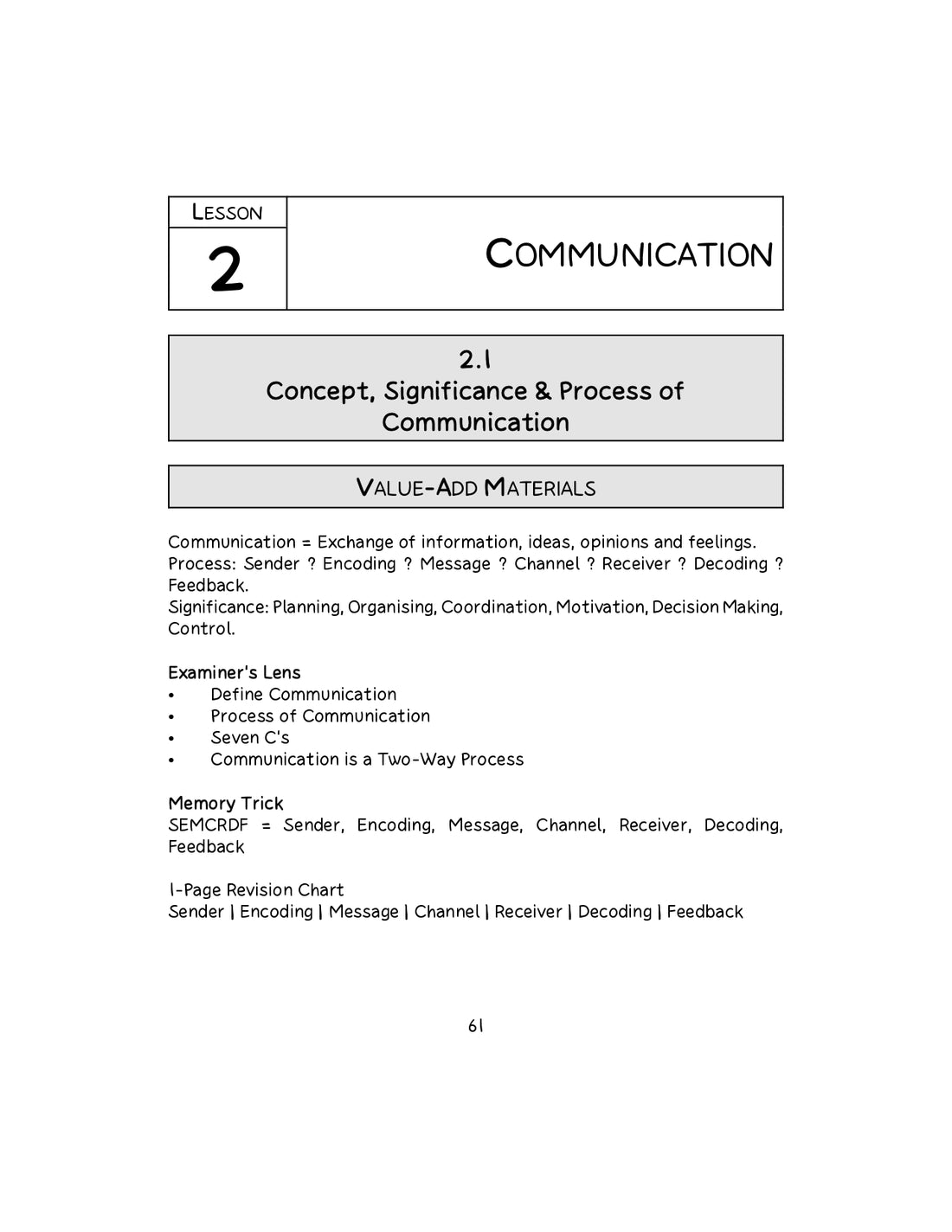 CSEET Paper - 1 Business Communication For Oct. 26, Session Onwards Exams - Scanner Adda
