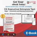 CSEET Paper - 3 Economic and Business Environment For Oct.26 - Scanner Adda