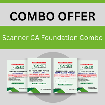 CA Foundation Combo For Sep. 26 & Jan. 27 Exams