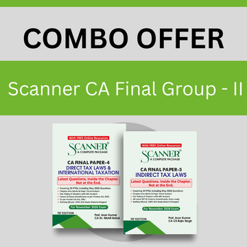 CA Final Group 2 Combo For Nov. 26 Exams