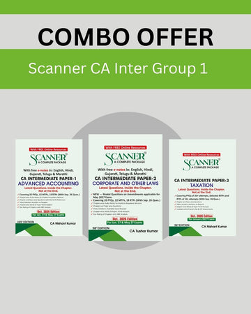 CA Inter Group 1 Combo For Jan.27 &amp; May. 27 Exams